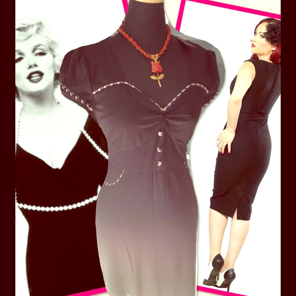 Marilyn Monroe Style Retro Pinup Sexy Dress